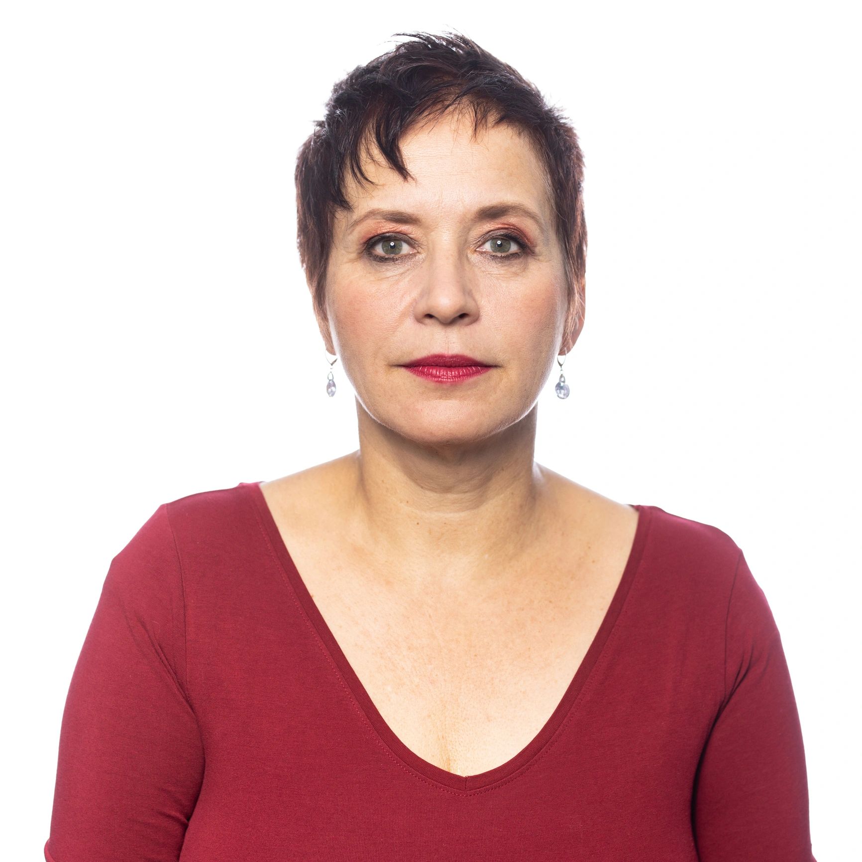 Portrait of a personal care customer