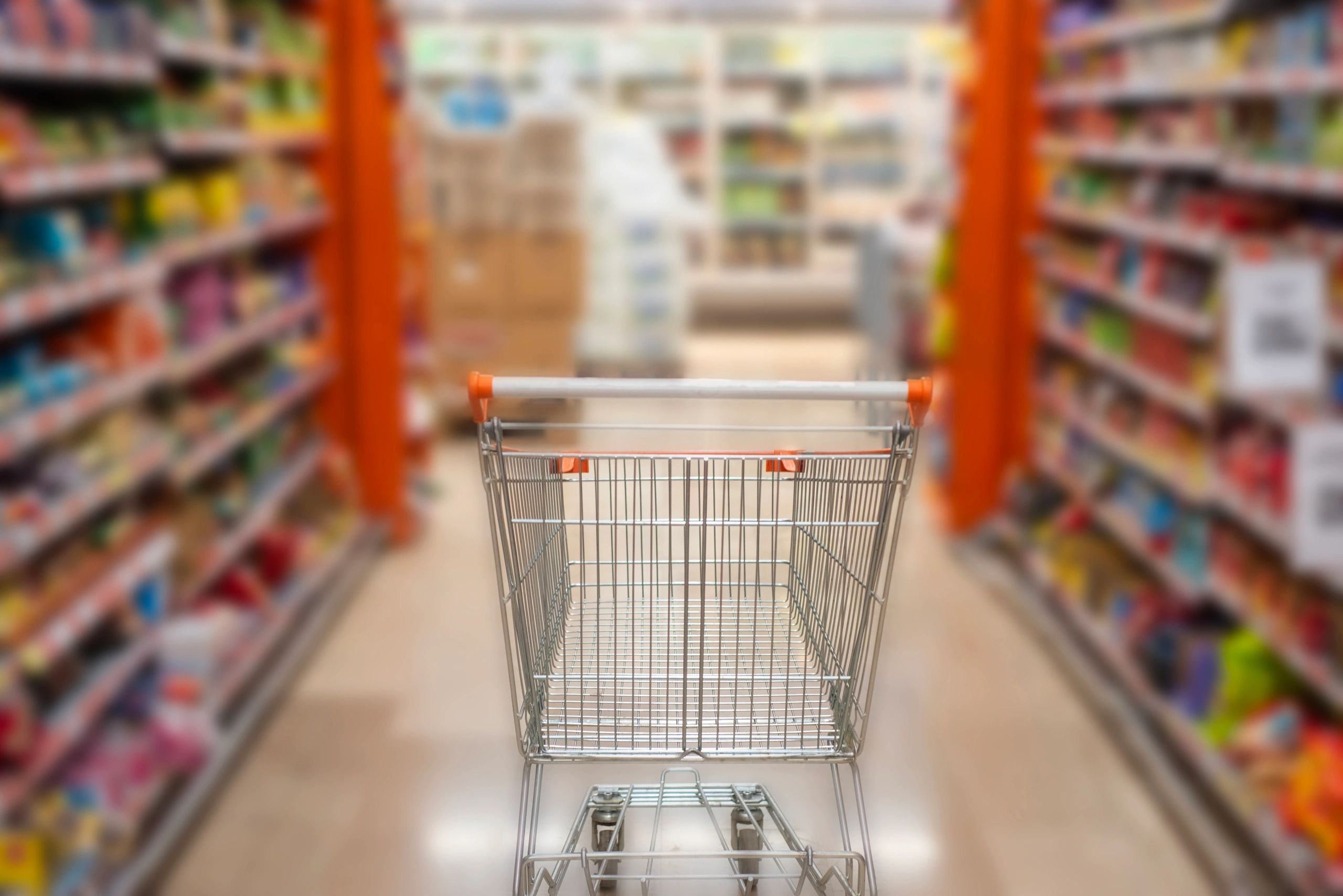 Fresh produce aisle for everyday wellness choices