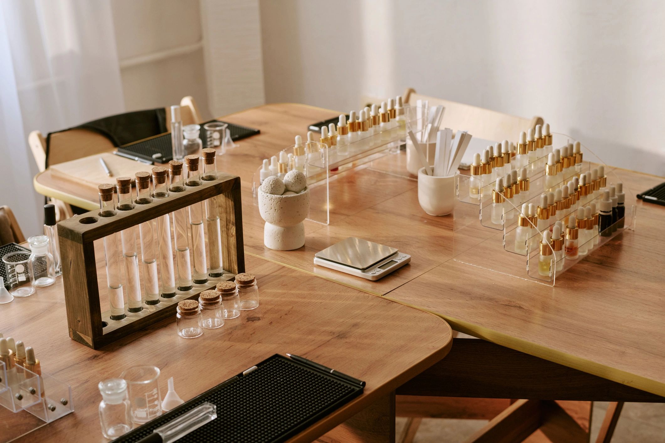 Wellness and personal care product formulation workspace